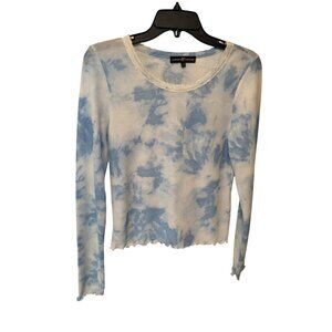 Almost Famous Womens Size Large Long Sleeve Pullover Round Neck Thermal Shirt To